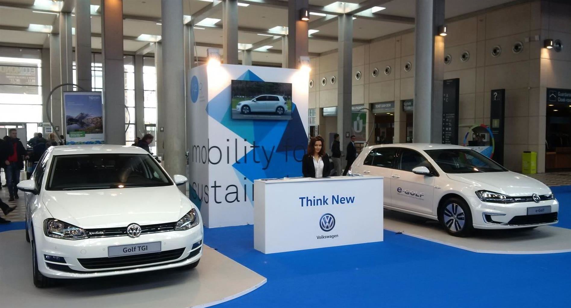 H2R Rimini, Volkswagen con tutta la gamma Golf