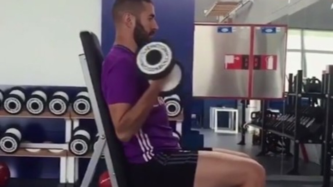 Real, gli allenamenti funzionali di Benzema