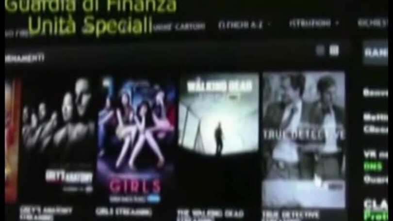 Streaming illegale: sequestrati 152 siti