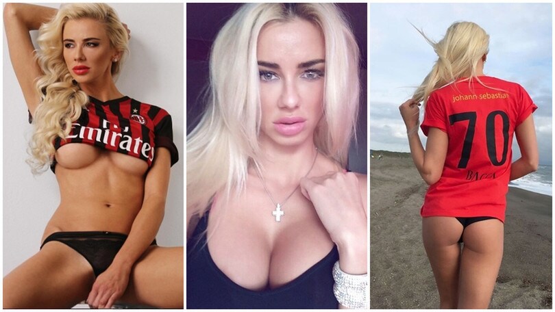 Martina Stetiarova, la modella slovacca che tifa Milan
