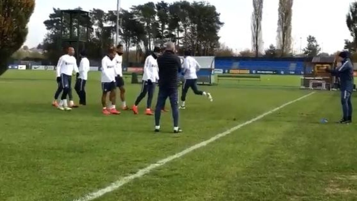 Inter, ecco il primo allenamento di Pioli