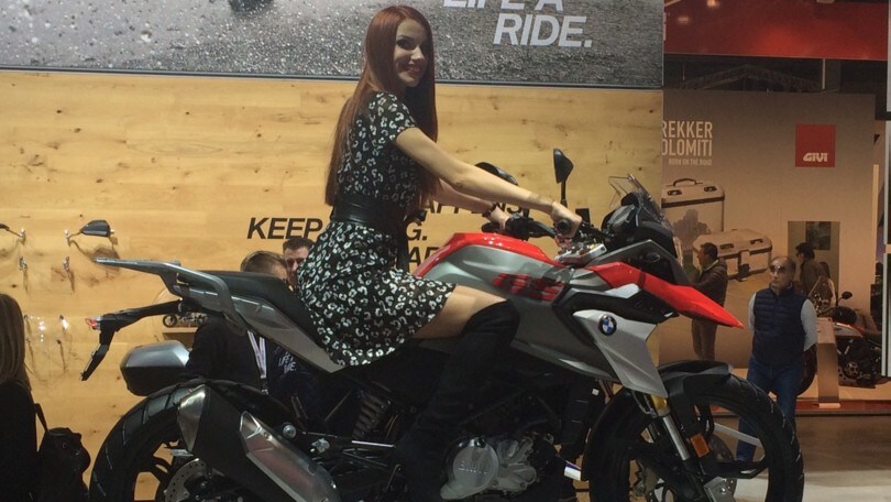BMW G310 GS, piccola avventurosa all'Eicma