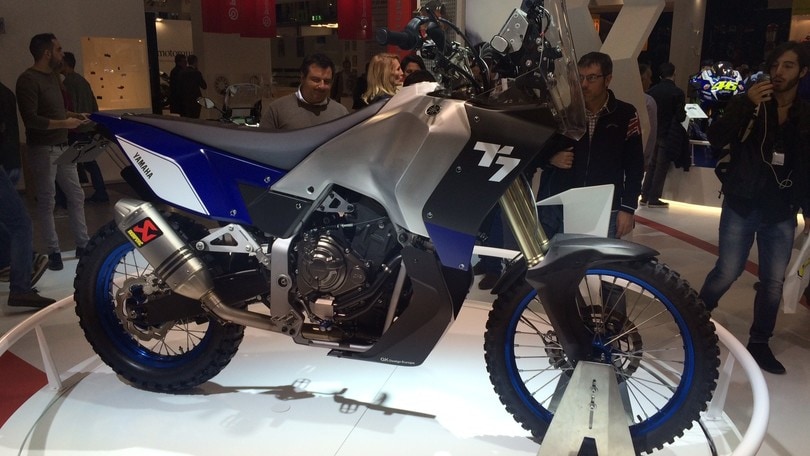 Yamaha T7 Concept, leonessa del deserto a Eicma 2016