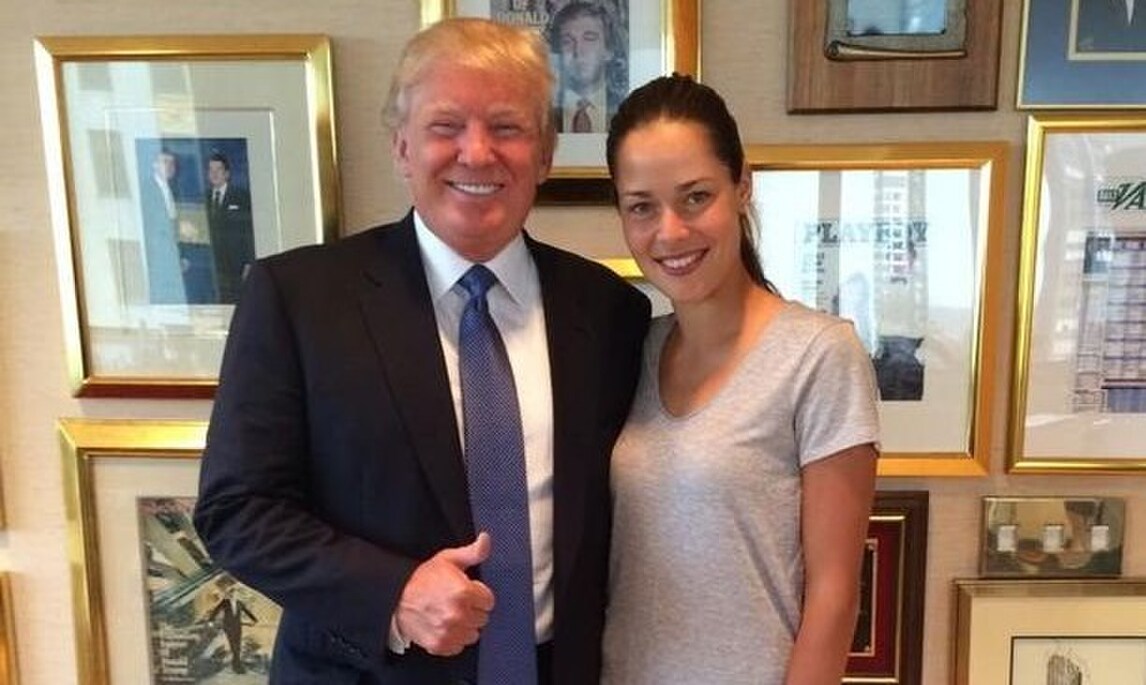 Trump e quel debole per Ana Ivanovic: «La donna più bella mai vista»