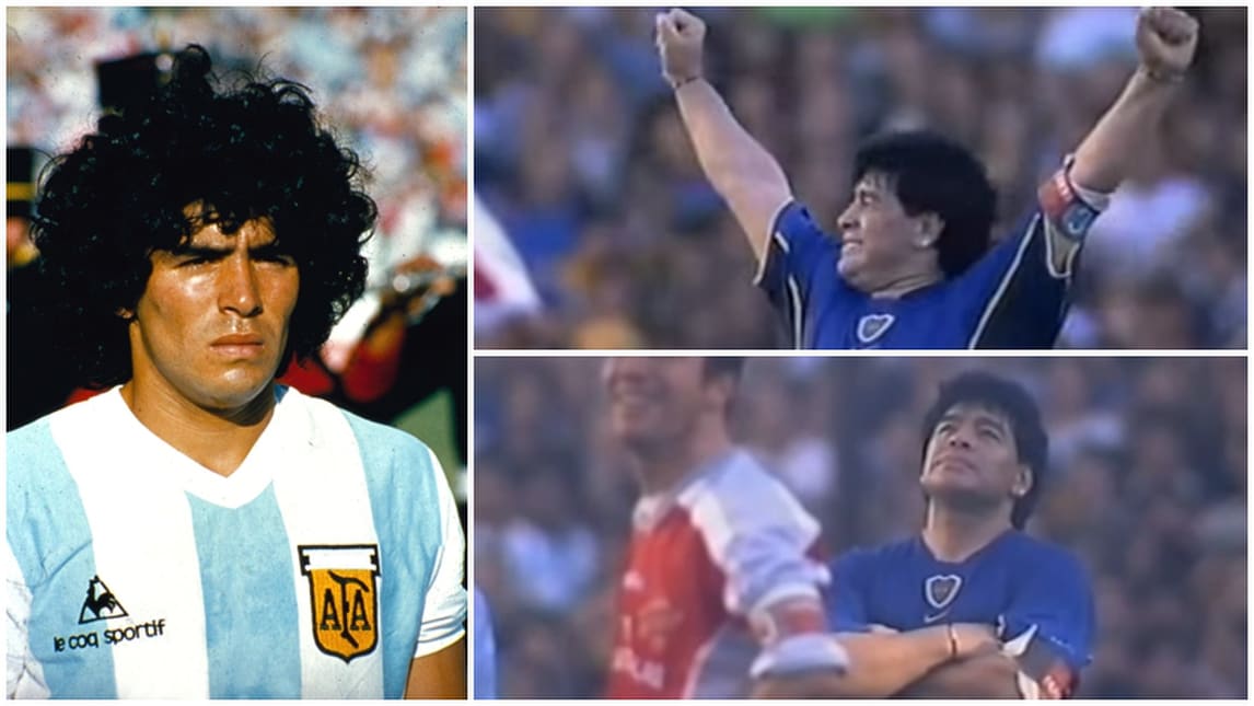 Maradona: 15 anni fa il match d'addio, in 50 mila alla Bombonera