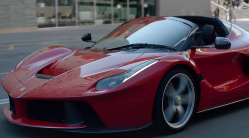 Vettel prova LaFerrari Aperta