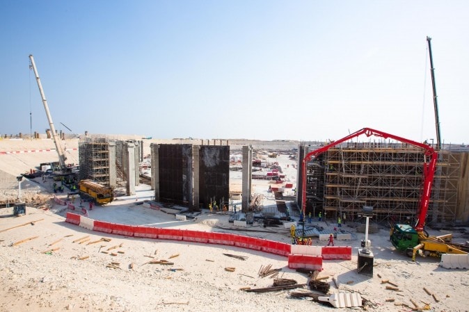 Cresce l'Al Bayt Stadium