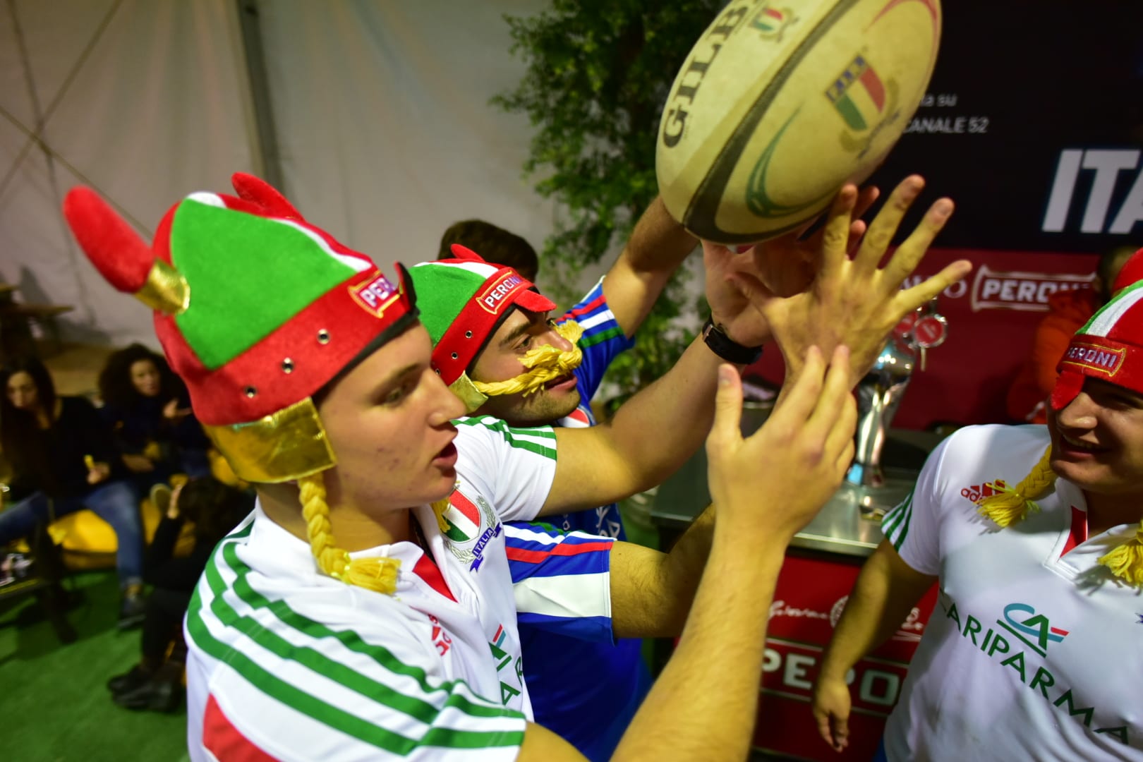 Italia All Blacks, "terzo tempo" a sorpresa: FOTO
