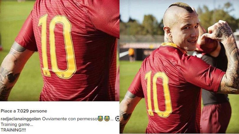 Roma, Nainggolan indossa la 10: «Con permesso»