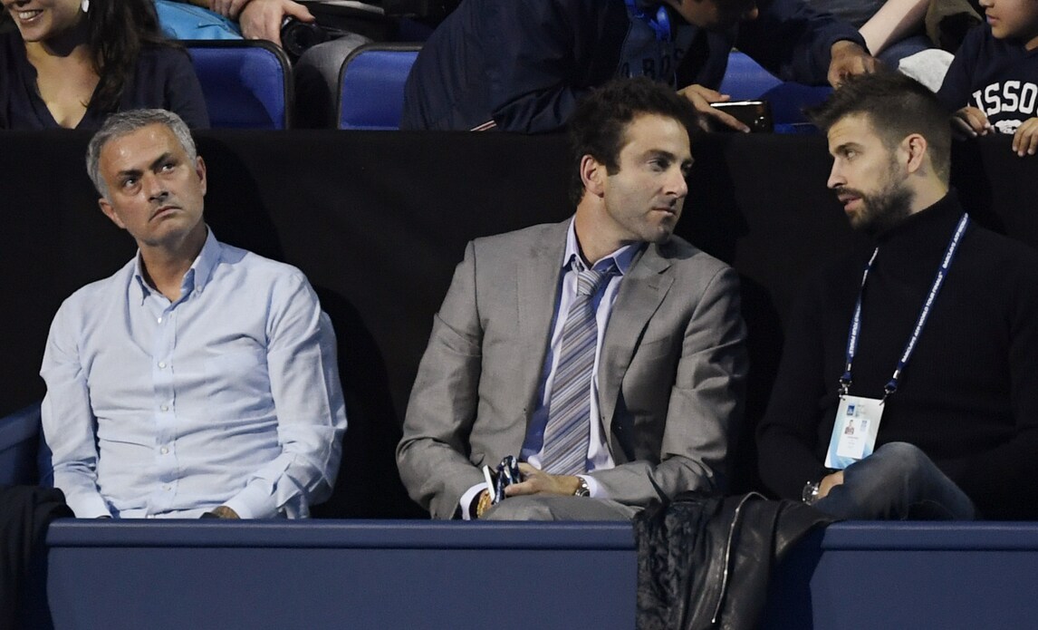 Tennis, Mourinho e Piqué insieme a Londra per vedere Djokovic