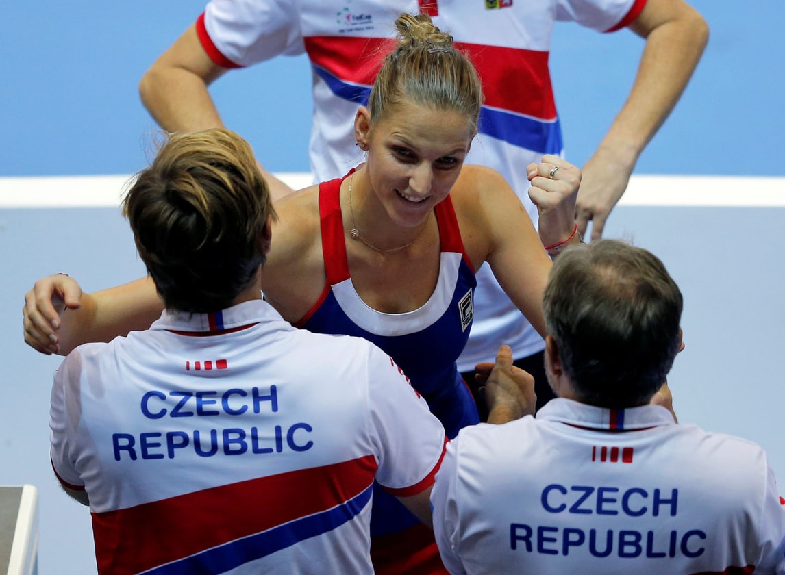 Francia ko, la Repubblica Ceca vince la Fed Cup