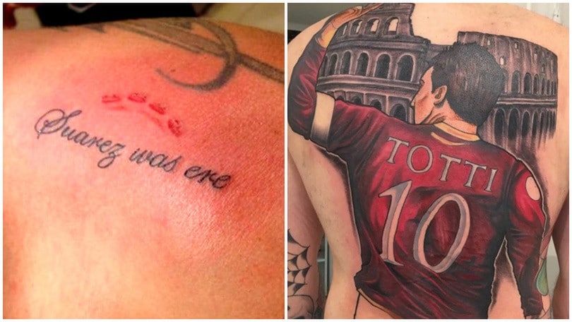 Follie da tifosi, ecco i tatuaggi più estremi