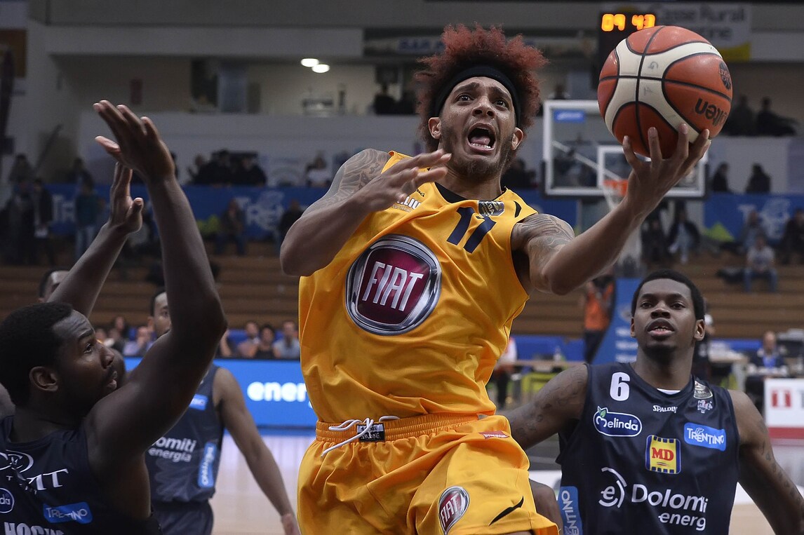 Washington decisivo: Torino vince a Trento