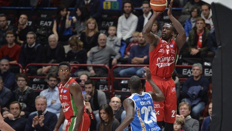 Basket Eurolega, l'EA7 sfida il Baskonia di Bargnani