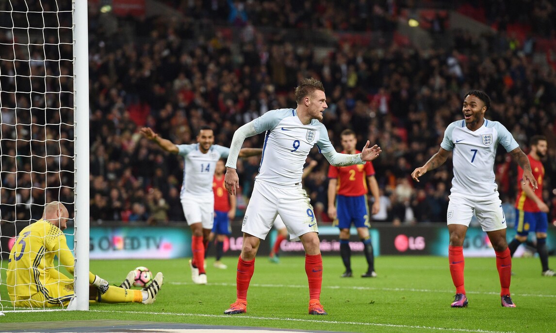 Inghilterra, il gol di Vardy diventa una Mannequin Challenge
