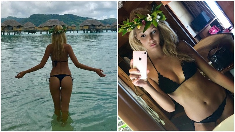 Viky Varga, regina d'Oriente con Pellè