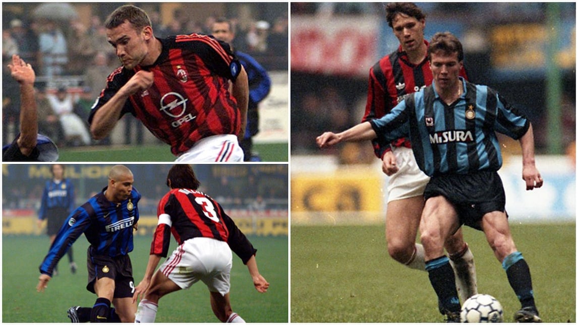 Amarcord Milan-Inter: quanti campioni nella storia del derby