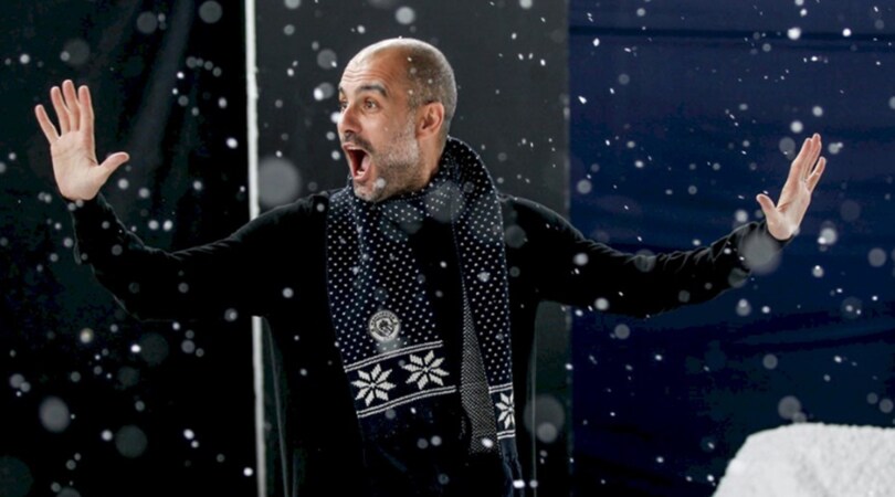 Manchester City, il Natale è già arrivato: che spasso Guardiola!