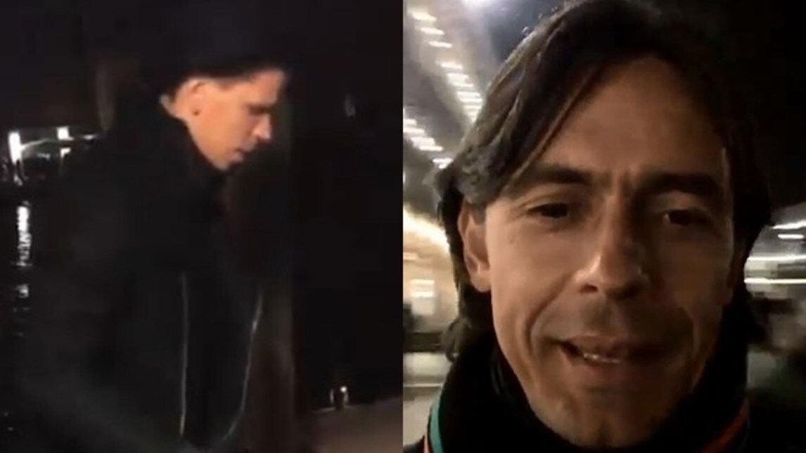 Szczesny e Inzaghi, coincidenza social a Venezia