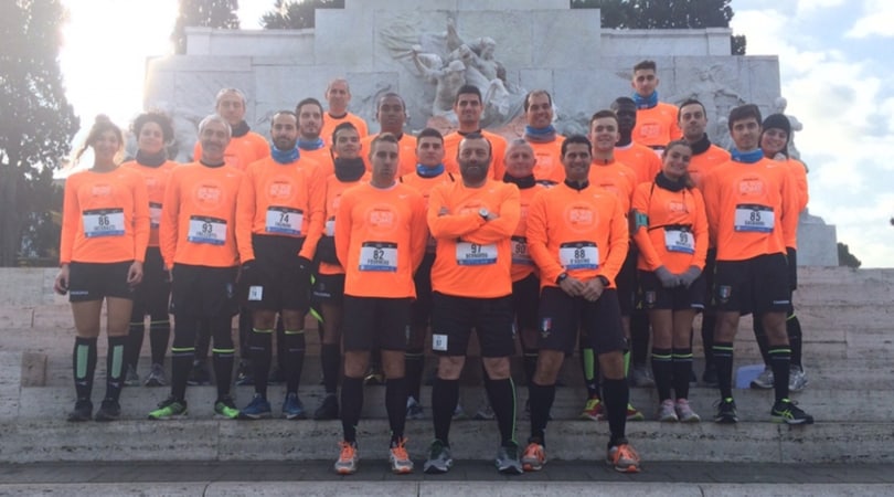 We Run Rome 2016, ci sono anche gli arbitri dell'AIA
