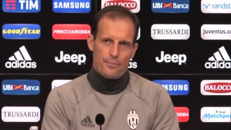 Allegri: "Domani in campo la formazione migliore"
