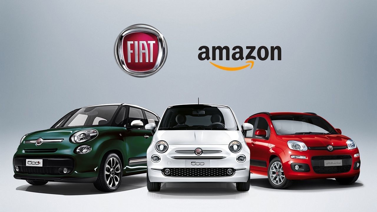 Fiat e Amazon insieme, 500 e Panda scontate fino al 33%