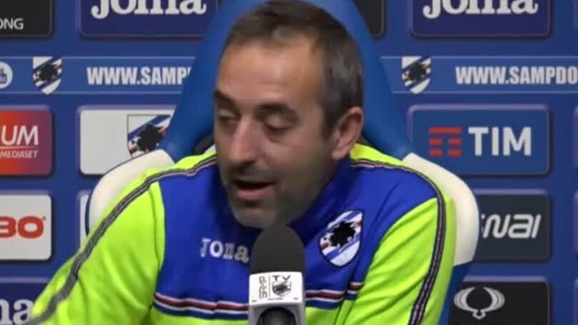 Giampaolo: "Mi sento sempre in discussione"