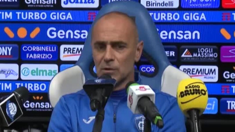 Martusciello: "Fiorentina grande squadra. E' un derby"