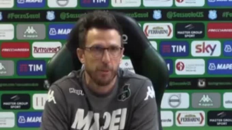 Di Francesco: "Voglio il massimo dalla mia squadra"