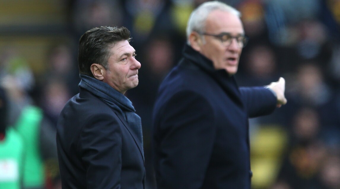 Premier League, Watford-Leicester: Mazzarri batte Ranieri 2-1