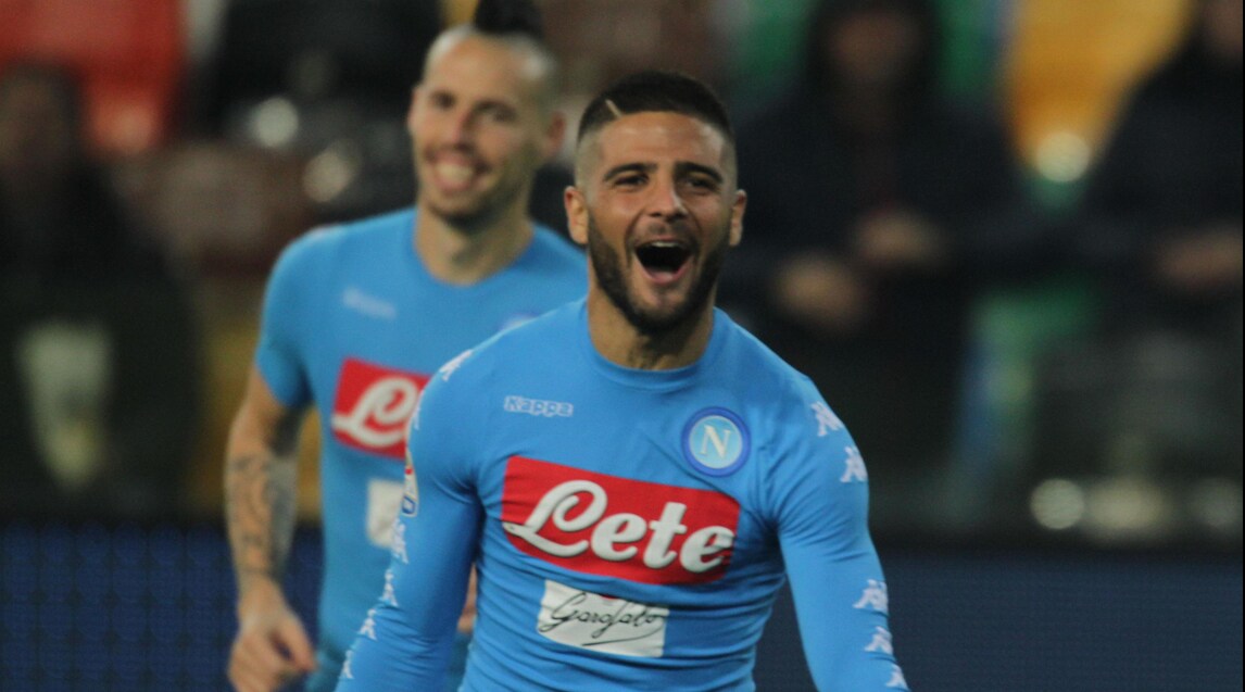 Serie A, Insigne stende l'Udinese: 2-1 per il Napoli