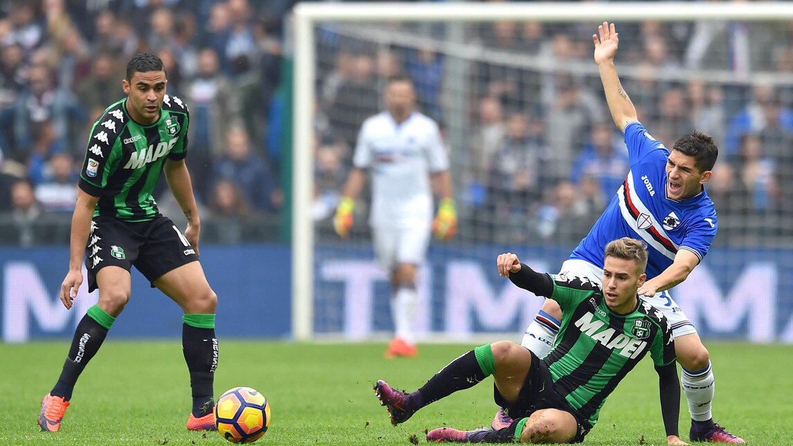 Sassuolo, un ko che fa male. La Samp vince in rimonta