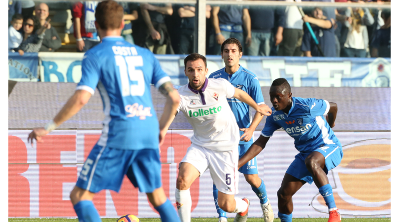 Empoli-Fiorentina 0-4: Bernardeschi e Ilicic in doppia rete