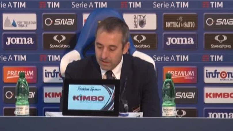 Giampaolo: "Abbiamo fatto un'impresa"