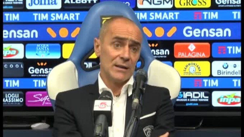 Martusciello: "Il primo tempo non è stato da buttare"