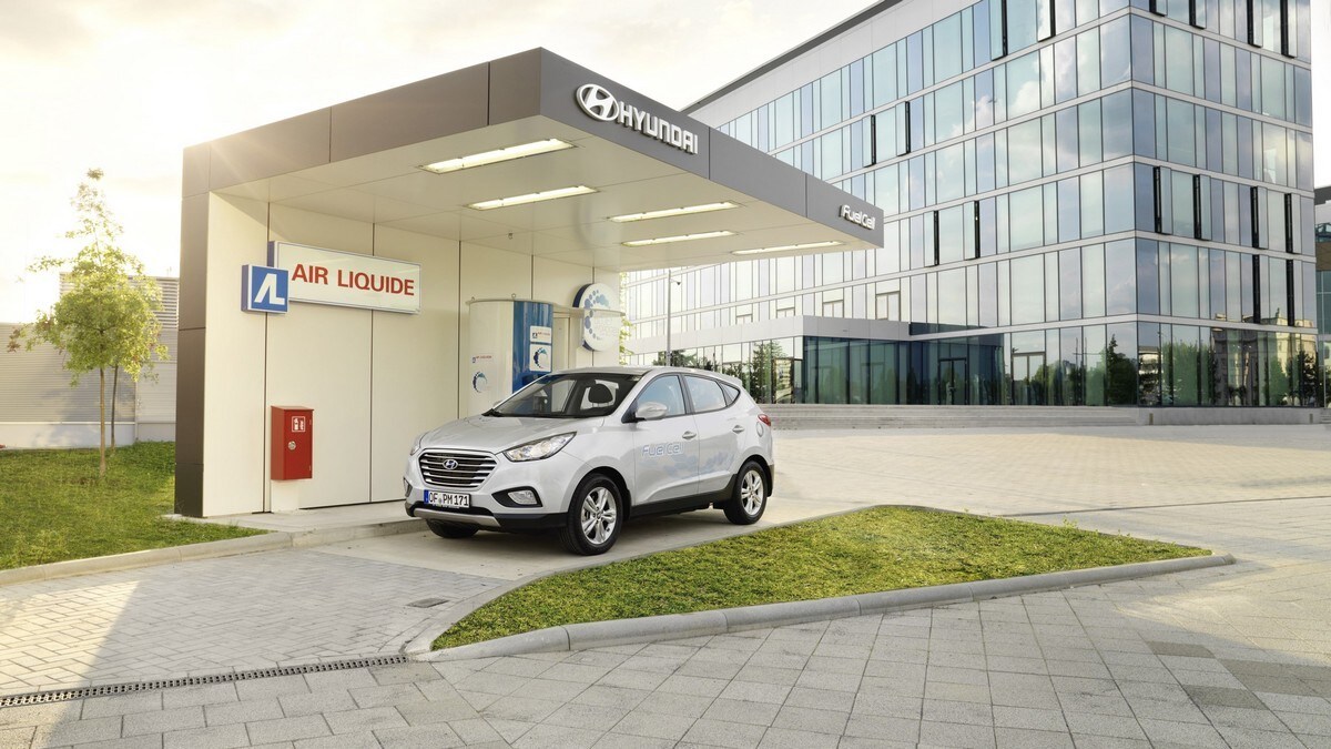 Hyundai apre una stazione per il rifornimento di idrogeno