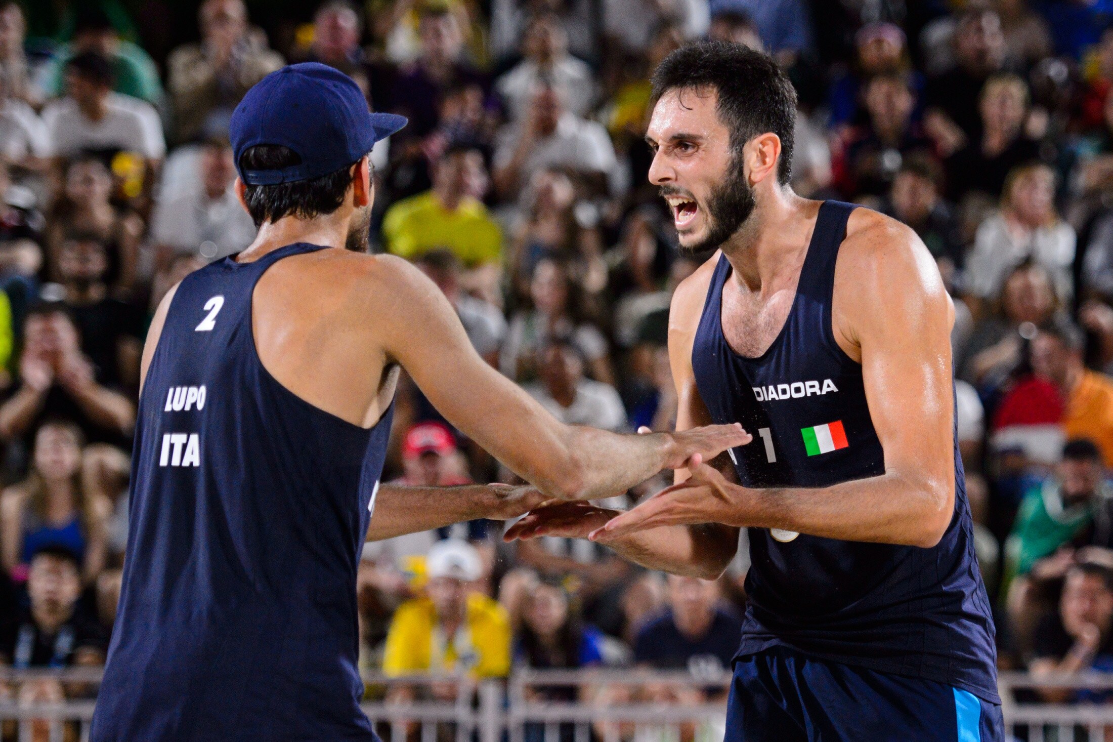 Beach Volley:Lupo-Nicolai insigniti con il 40° Premio Sport Civiltà di Parma