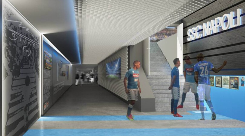 Napoli, ecco come sarà il nuovo San Paolo