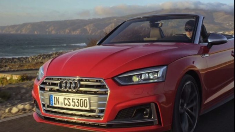 Nuova Audi S5 Cabrio: più leggera, più veloce