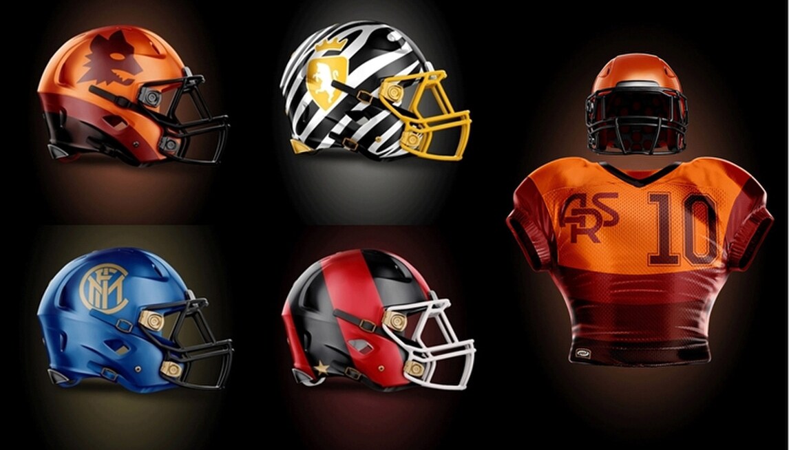 Dal calcio al...football: le big d'Europa in versione NFL