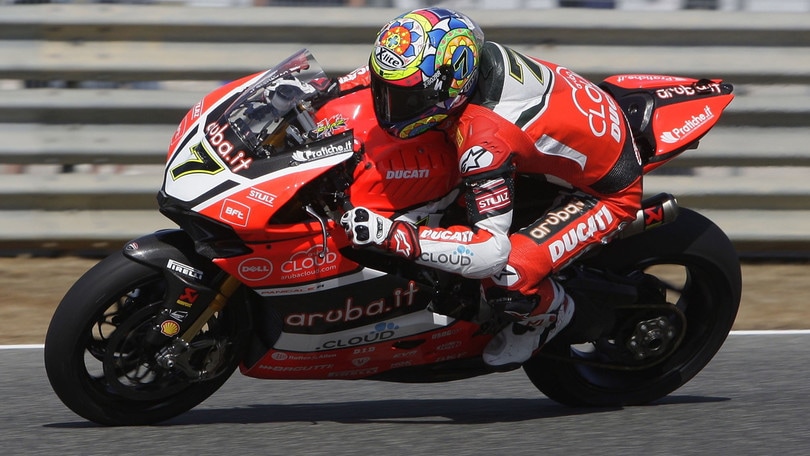 SBK Ducati, Davies: «Obiettivo primo podio a Misano»