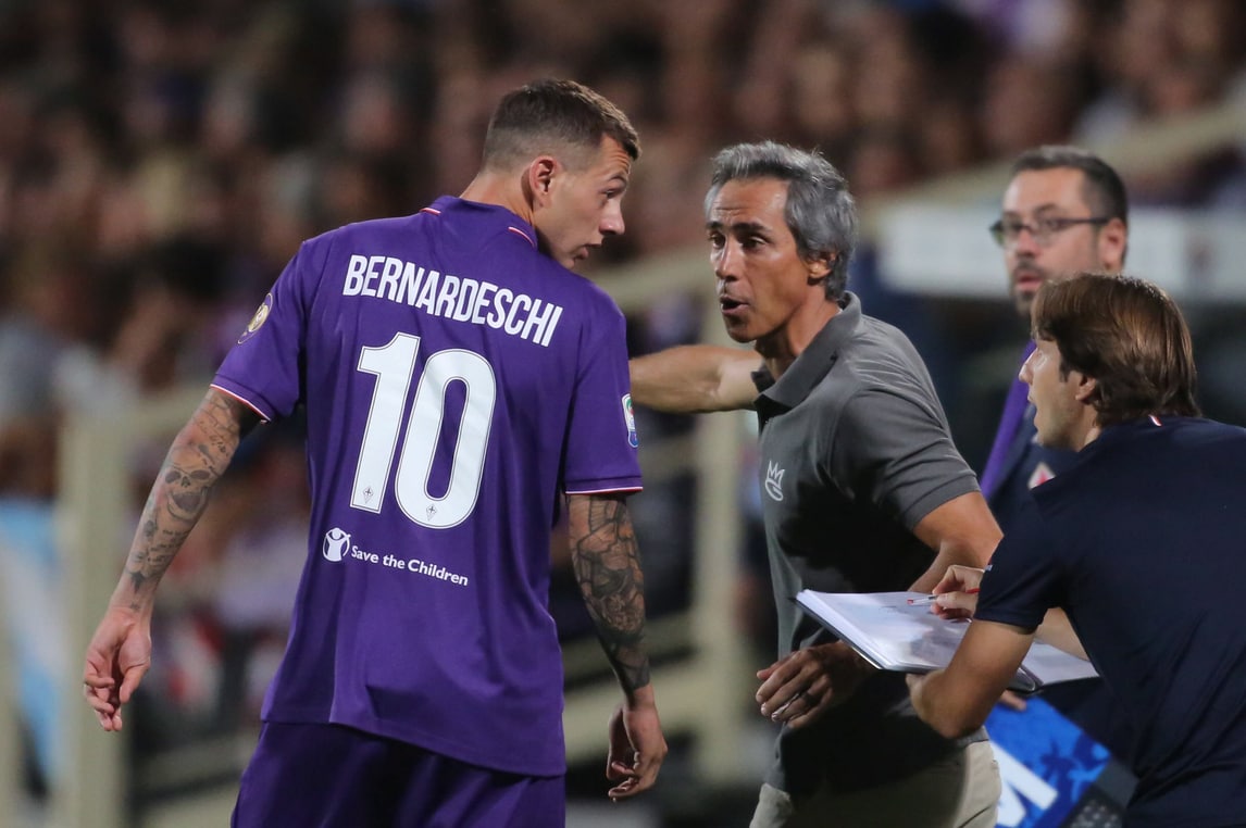 Serie A Fiorentina, Sousa: «Bernardeschi? La clausola è una direzione di vendita»
