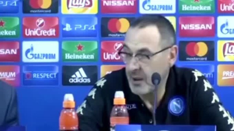 Sarri: "Vincere o pareggiare era uguale"