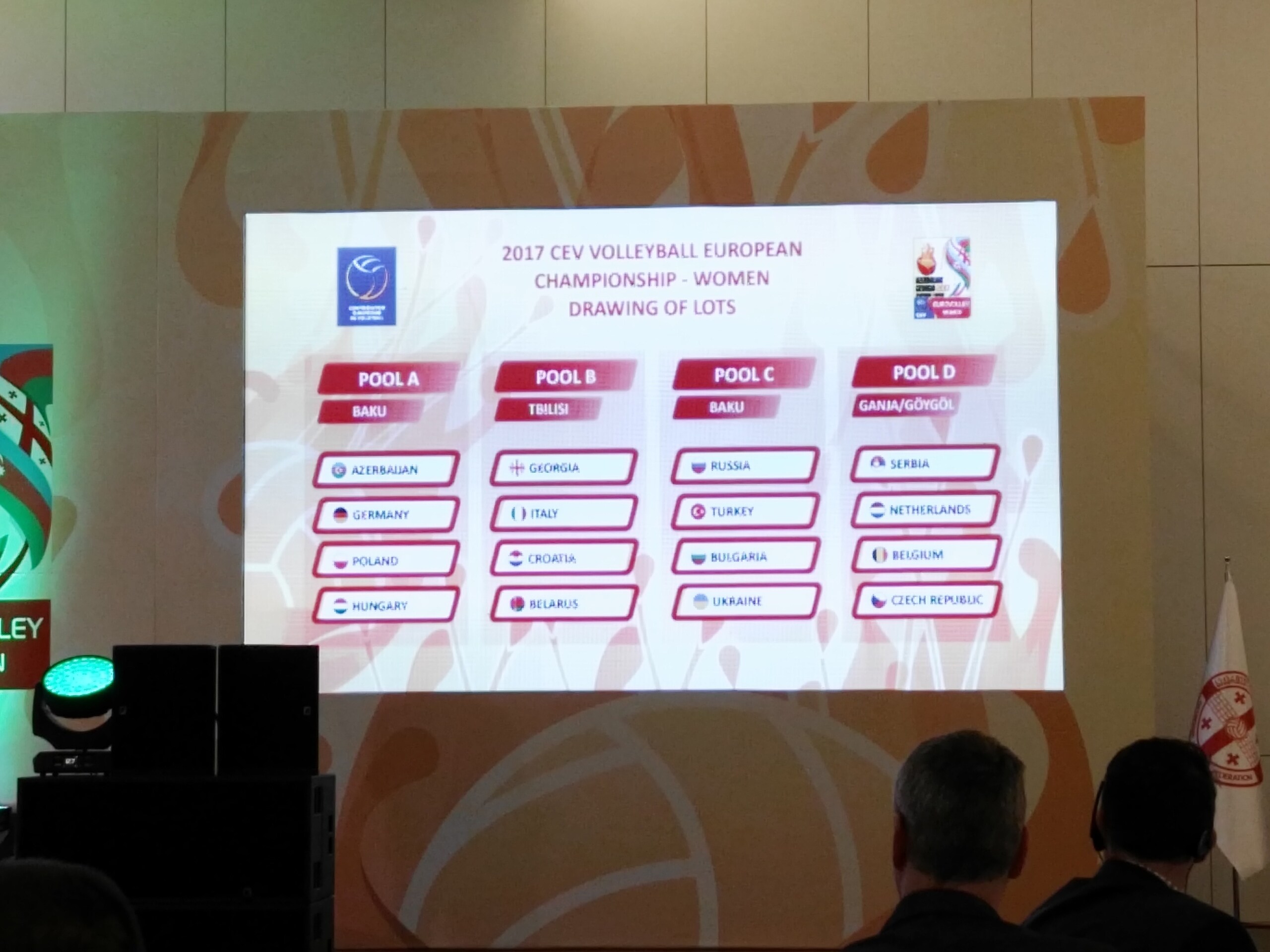 Volley: Europei Femminili 2017, l'Italia con Georgia, Croazia e Bielorussia
