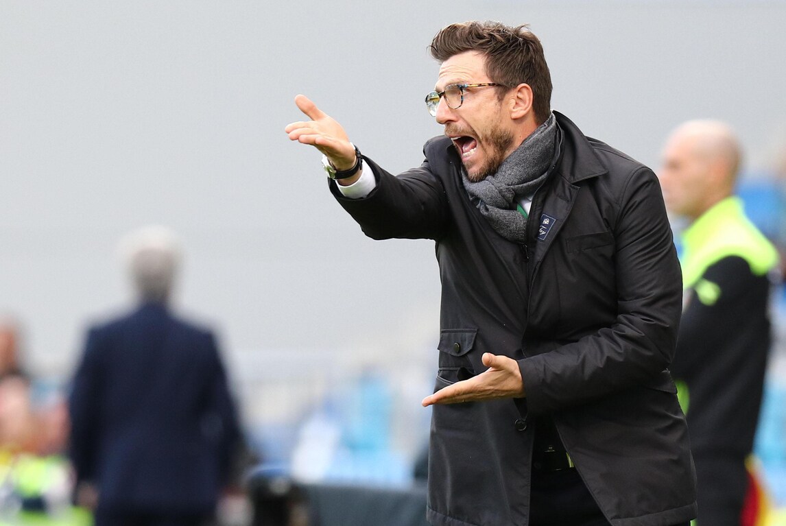 Serie A Sassuolo, Di Francesco: «Napoli? Ha il miglior gioco»