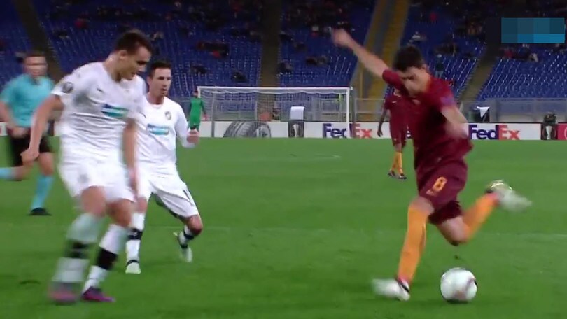 Perotti, gol di rabona! «Non l'ho fatto apposta»