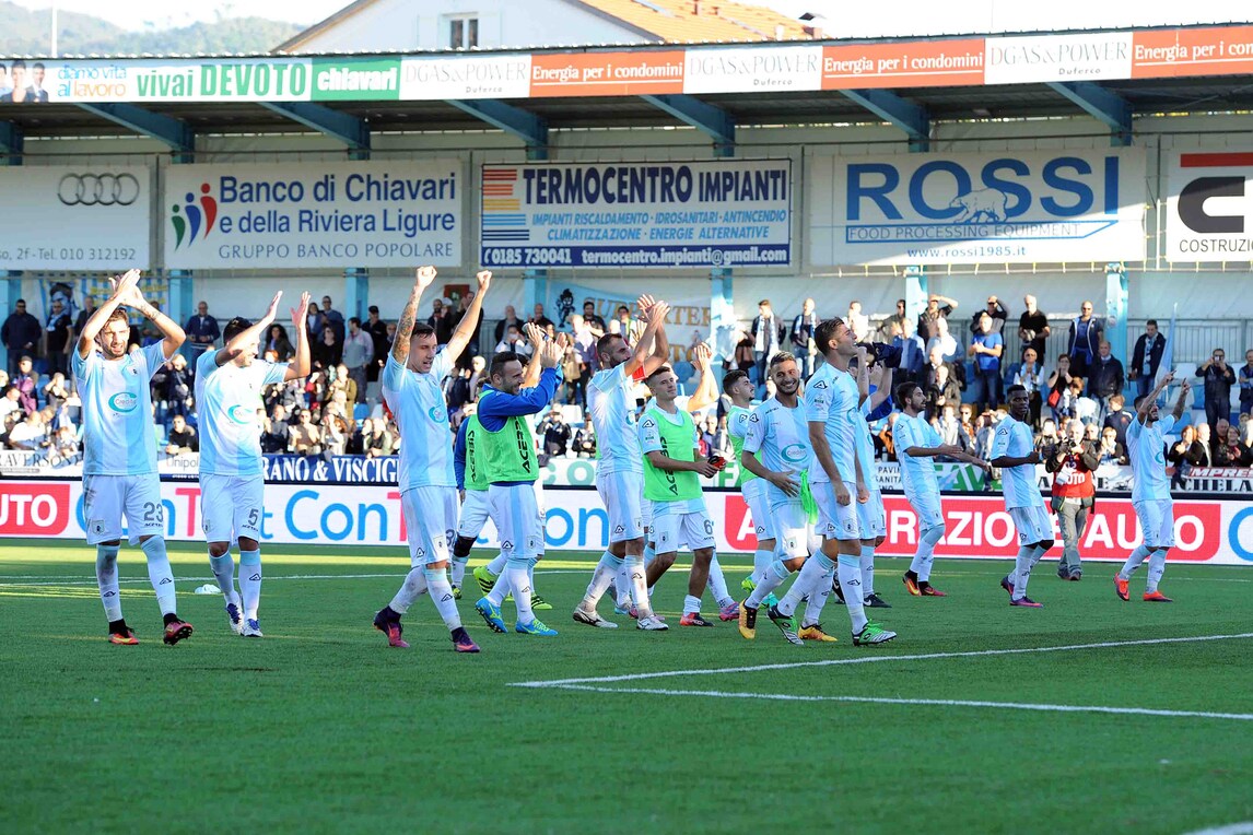 Diretta Entella-Spezia, probabili formazioni tempo reale ore 20.30