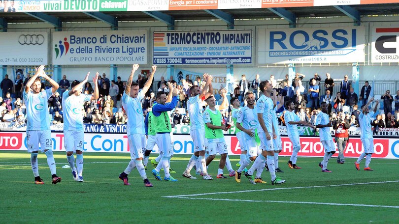 Diretta Entella-Spezia, probabili formazioni tempo reale ore 20.30