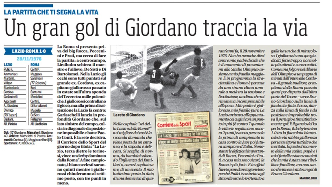 Un gran gol di Giordano traccia la via