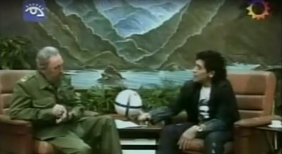 Castro e l'amico Diego: «Vado a Cuba, un padre per me»